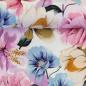 Preview: Baumwolljersey Blumen in Pastel by Swafing